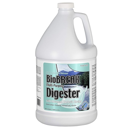 Global Equipment Bacterial Enzyme Odor Eliminator 1 Quart Bottle 6/Case N241-Q6W2